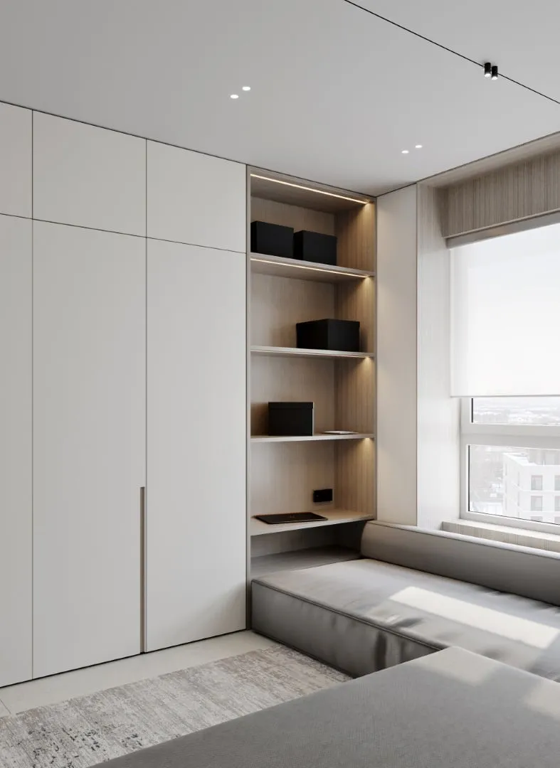 中央公园公寓由Kvadrat Architects设计：阿斯塔纳市中心的全景住宅