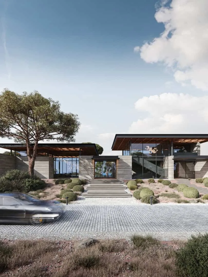 卡波角别墅由Kerimov Architects设计：葡萄牙极简主义海洋度假村