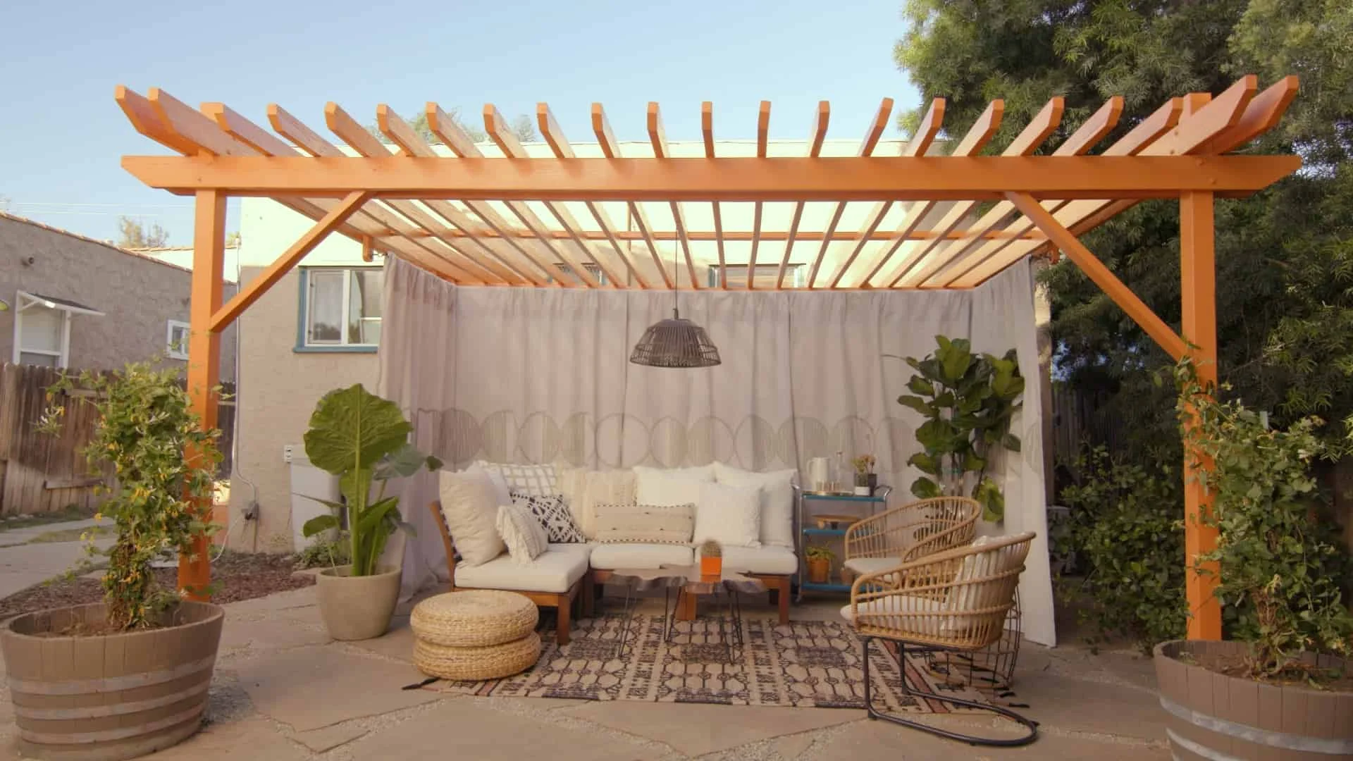 8. Pergola de fin de semana