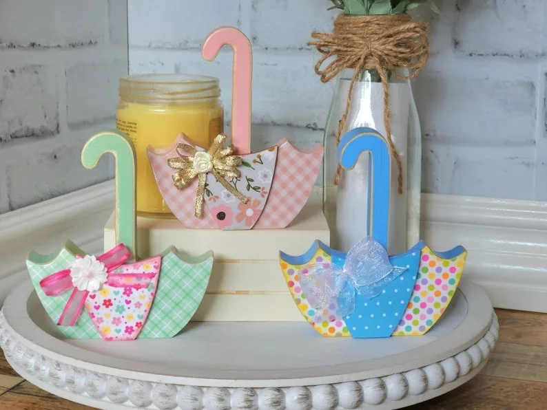 Decoración con paraguas