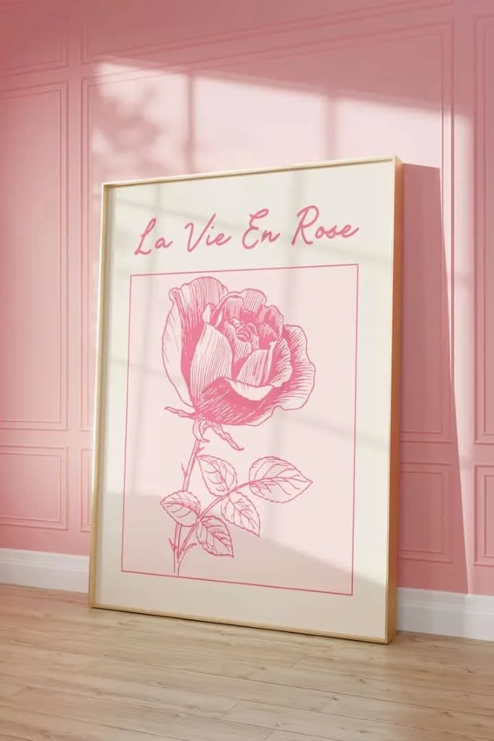 6. Decoración de habitación coquette