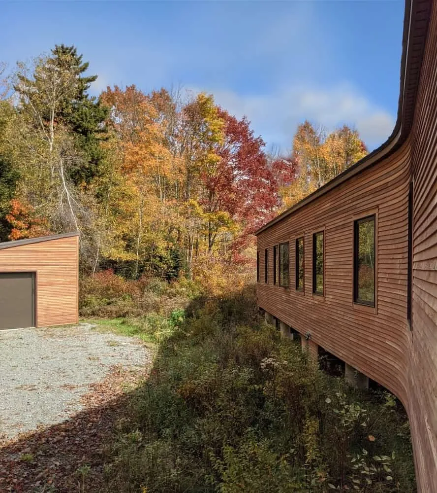 纽约州凯茨基尔斯湖畔克兰伯里住宅,由布莱斯·德雷尼尔设计 纽约州凯茨基尔斯湖畔克兰伯里住宅,由布莱斯·德雷尼尔设计