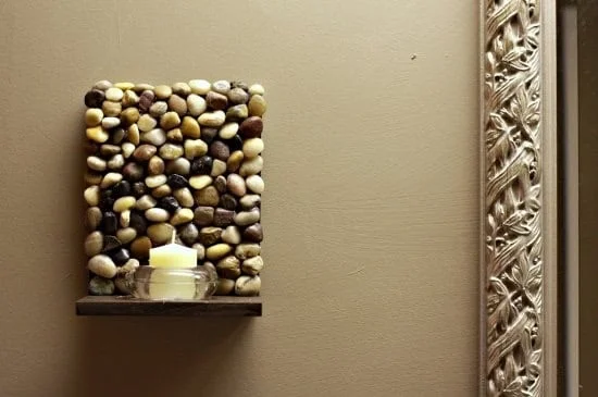 12. Stone Wall Sconces