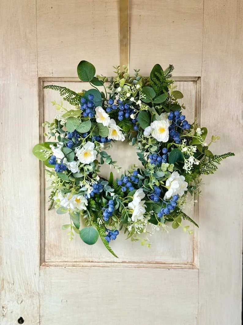 11. Guirnalda de arándanos