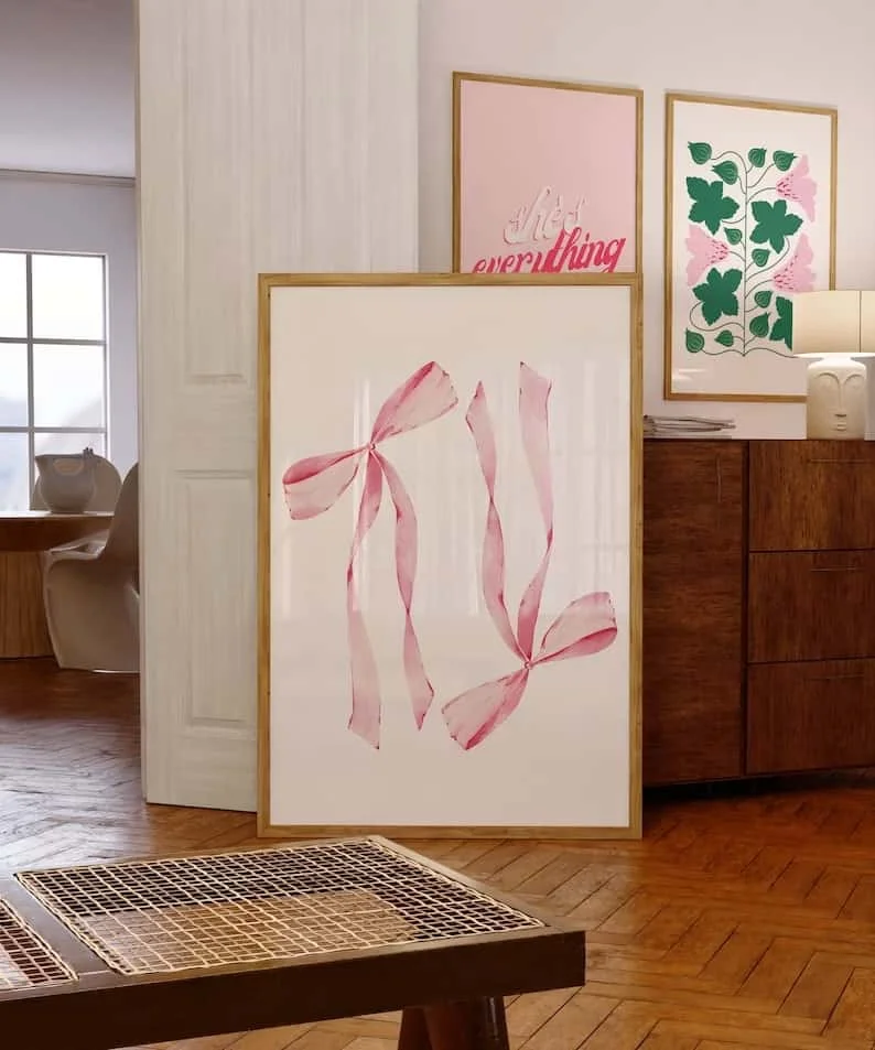 5. Lazo rosa coquette