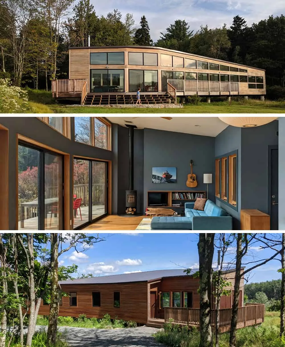 纽约州凯茨基尔斯湖畔克兰伯里住宅,由布莱斯·德雷尼尔设计 纽约州凯茨基尔斯湖畔克兰伯里住宅,由布莱斯·德雷尼尔设计