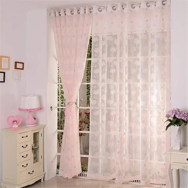 12. Cortinas estilo bolsillo
