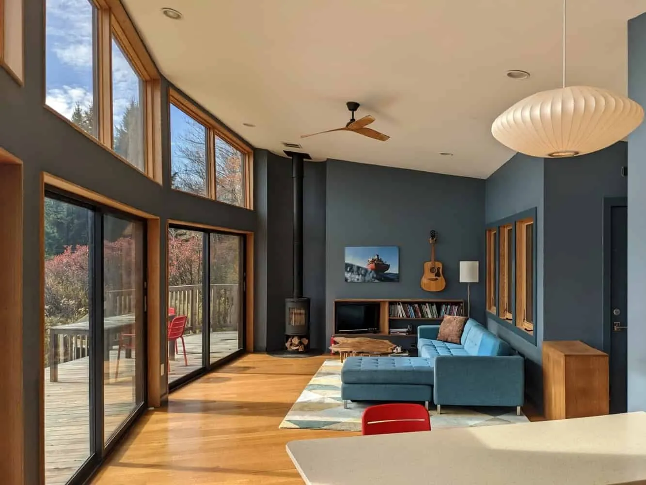 纽约州凯茨基尔斯湖畔克兰伯里住宅,由布莱斯·德雷尼尔设计 纽约州凯茨基尔斯湖畔克兰伯里住宅,由布莱斯·德雷尼尔设计