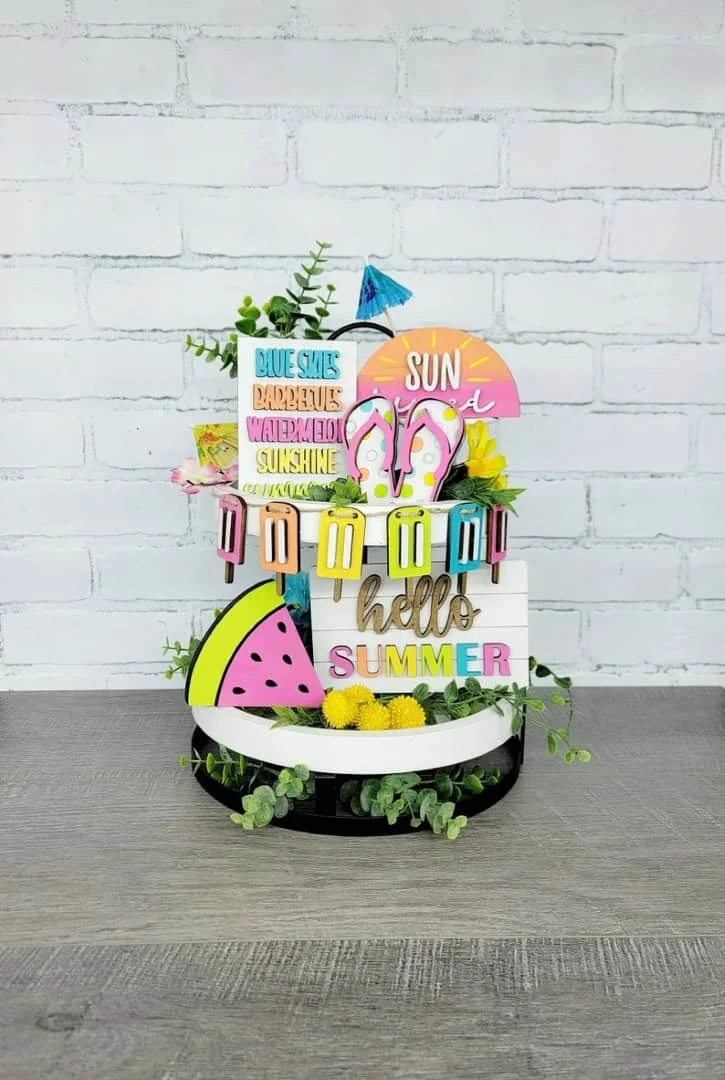 2. ¡Hola, verano! Conjunto de tres niveles