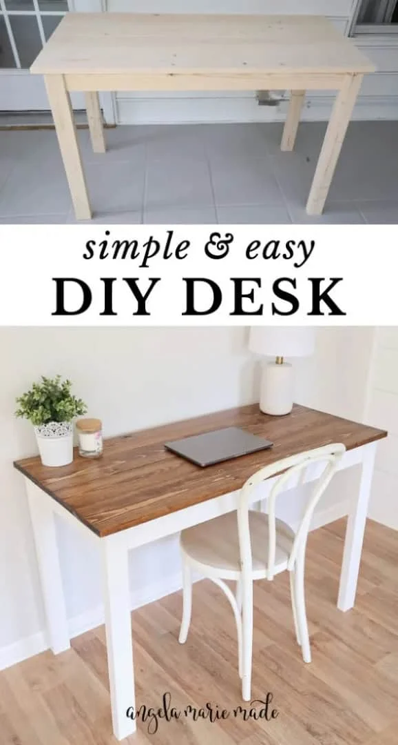 6. Mesa barata y simple DIY