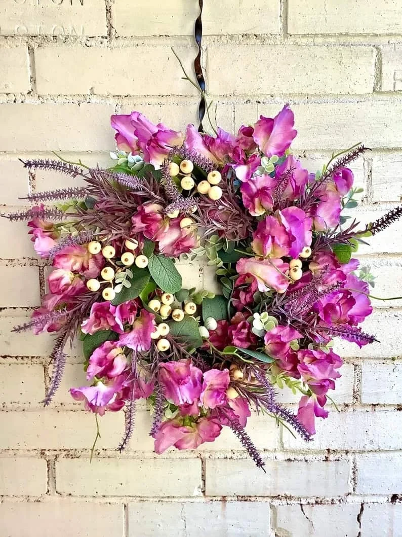 Guirnalda de guisantes del prado