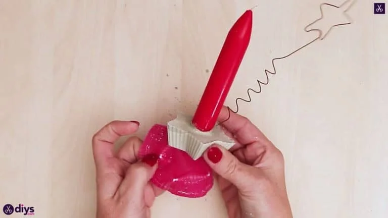 6. Vela estrella de concreto