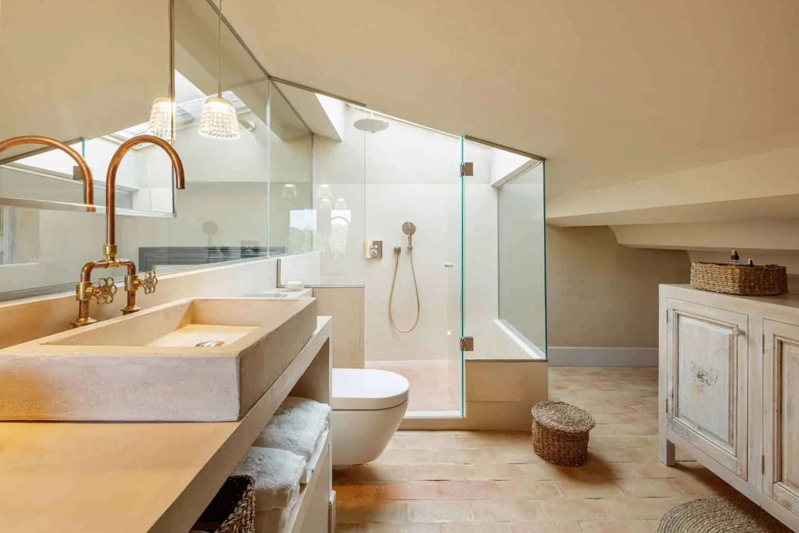 11. Baño mediterráneo