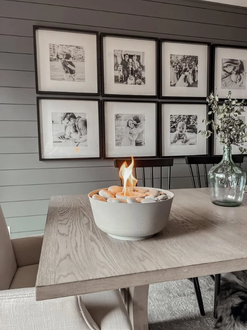 13. Fuegos de piedra sobre mesa