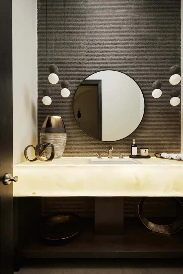 3. Baño moderno, Orange Sound