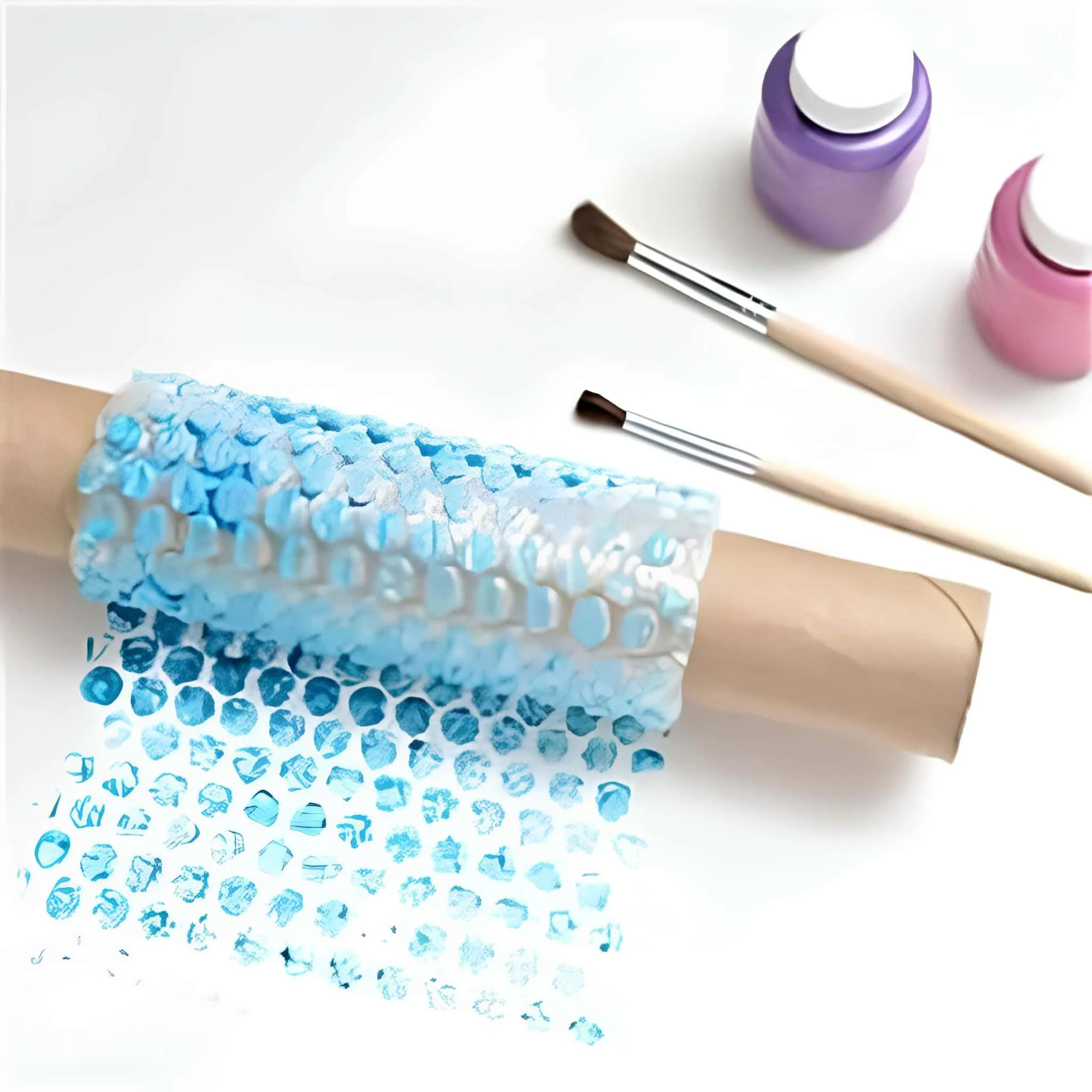 使用喷枪绘制纹理图案