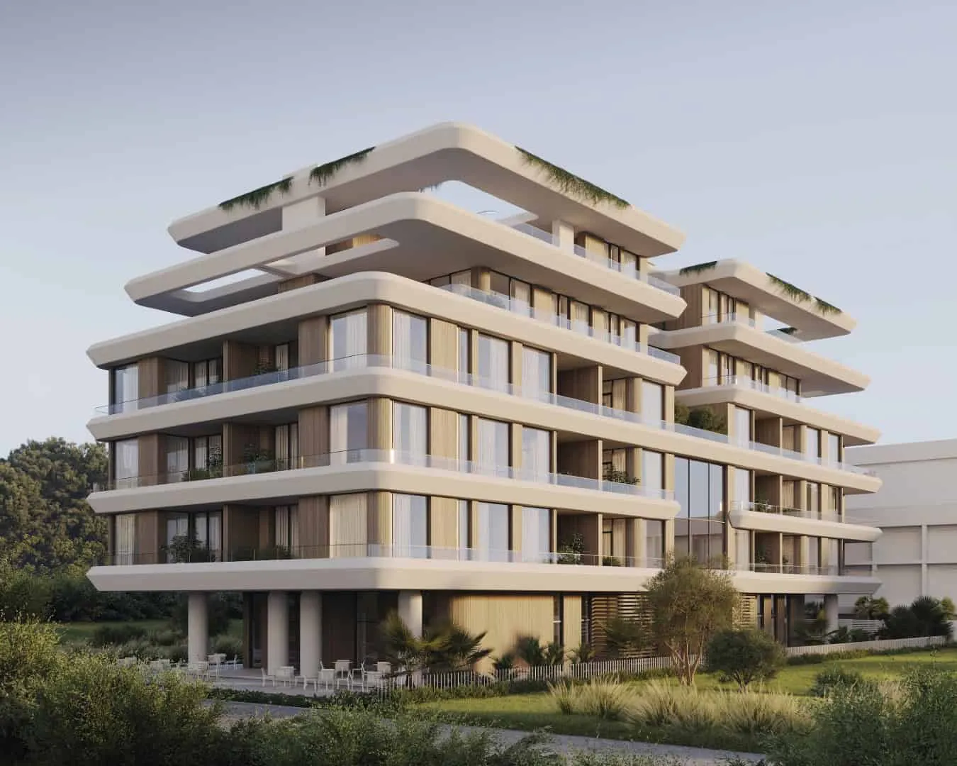 Aquavillas Aparthotel by Babayants Architects – A Seafront Retreat in Gagra