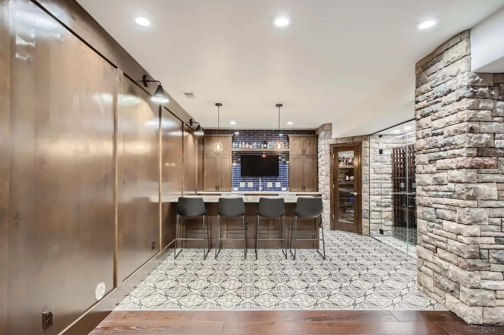 9. Sótano de sala de cata, Denver