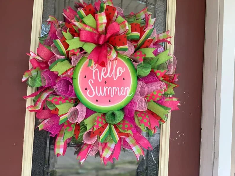 5. Guirnalda de sandía