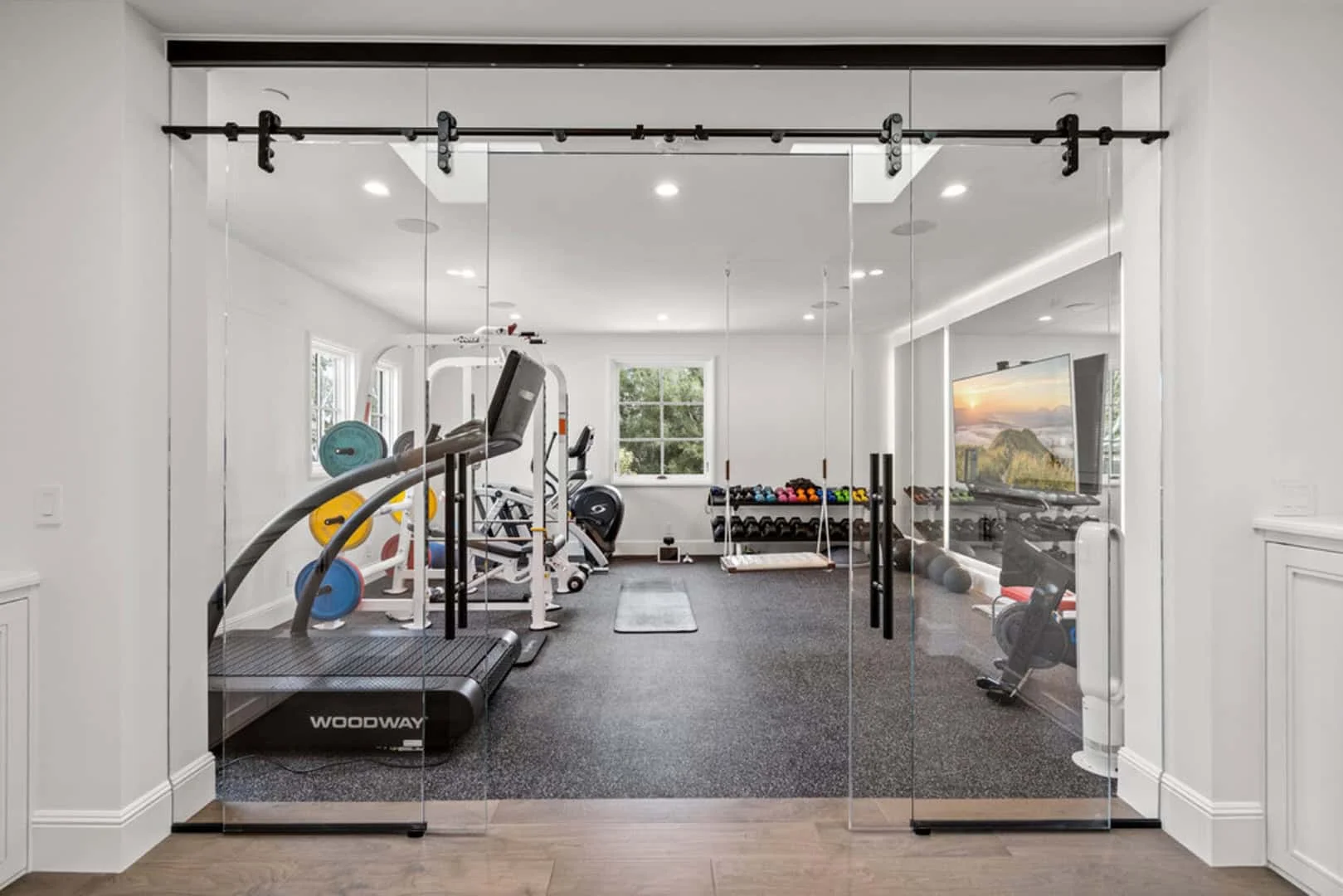 11. Gimnasio casero mediterráneo, San Francisco