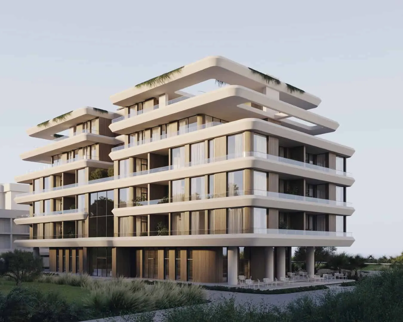 Aquavillas Aparthotel by Babayants Architects – A Seafront Retreat in Gagra