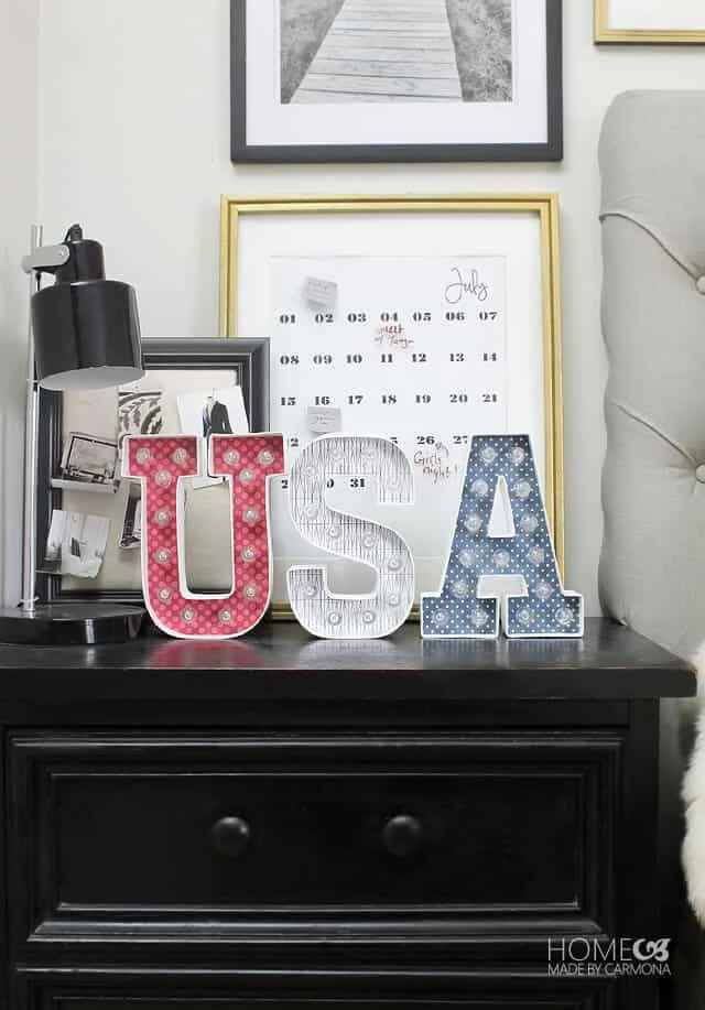 9. Leñador patriótico de EE.UU.