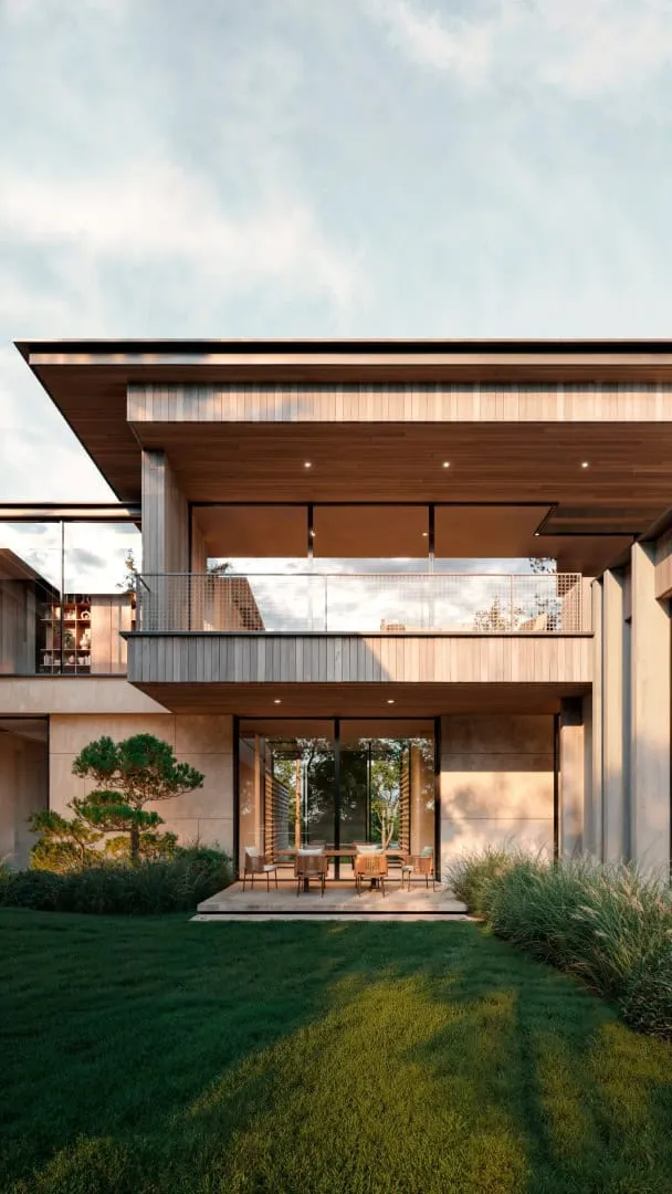 Uspenskoye House by Kerimov Architects: Modern Villa in Harmony with Nature