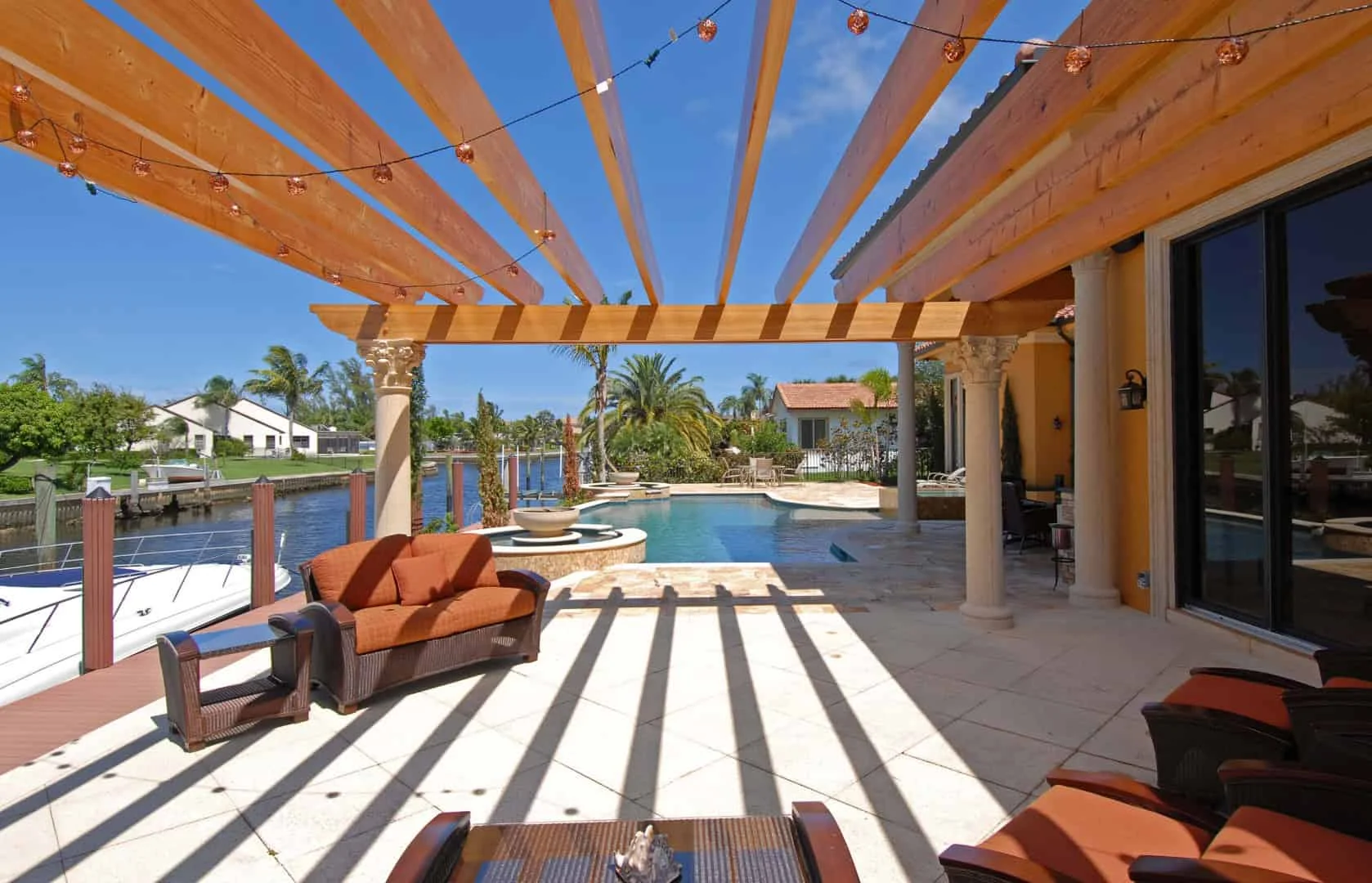 14. Patio mediterráneo, Miami