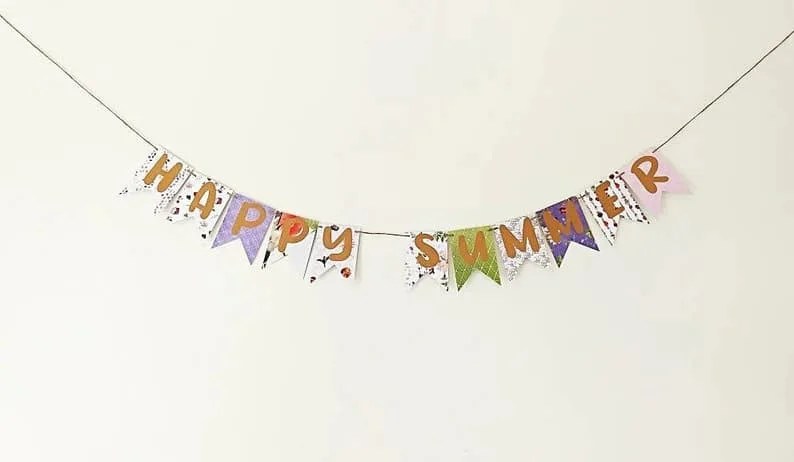 14. Decoración de casa de verano