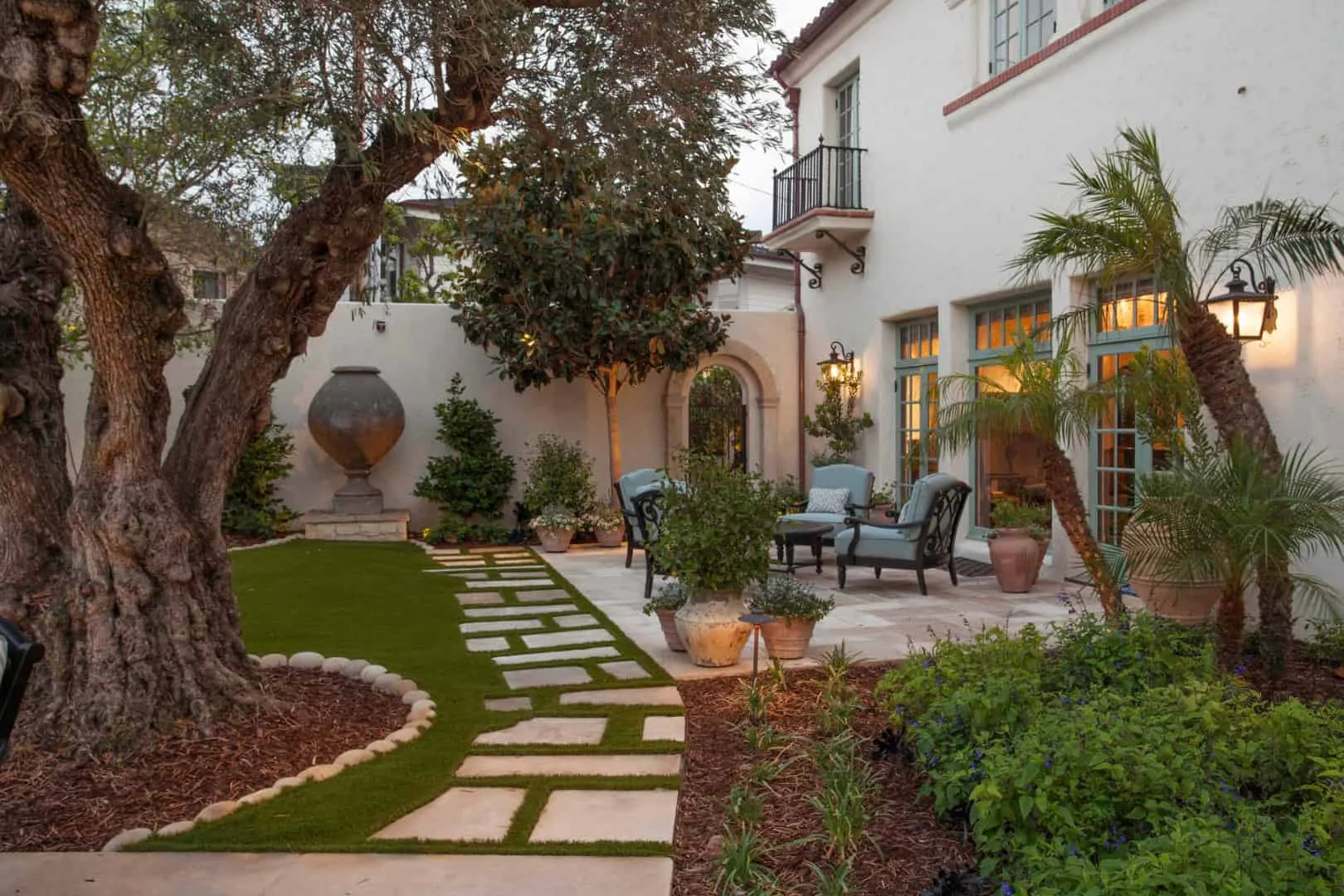 Ideas de diseño para patio estilo Mediterráneo