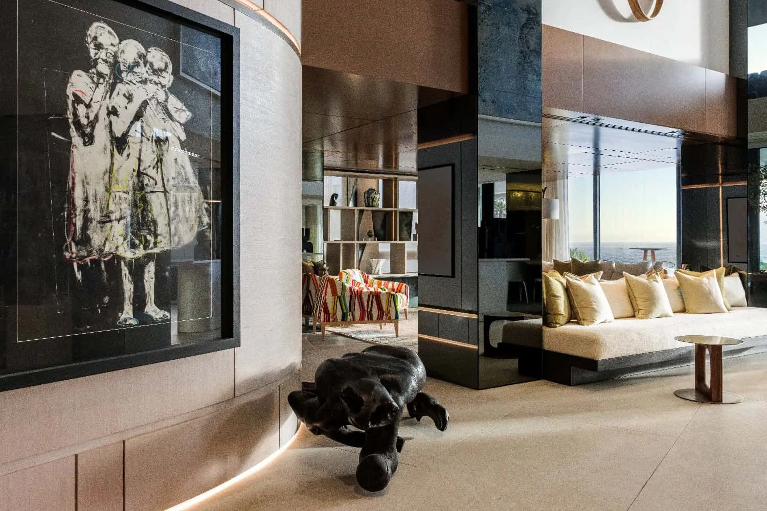 SAOTA和ARRCC的水岸别墅：克利夫顿雕塑式海滩疗养地