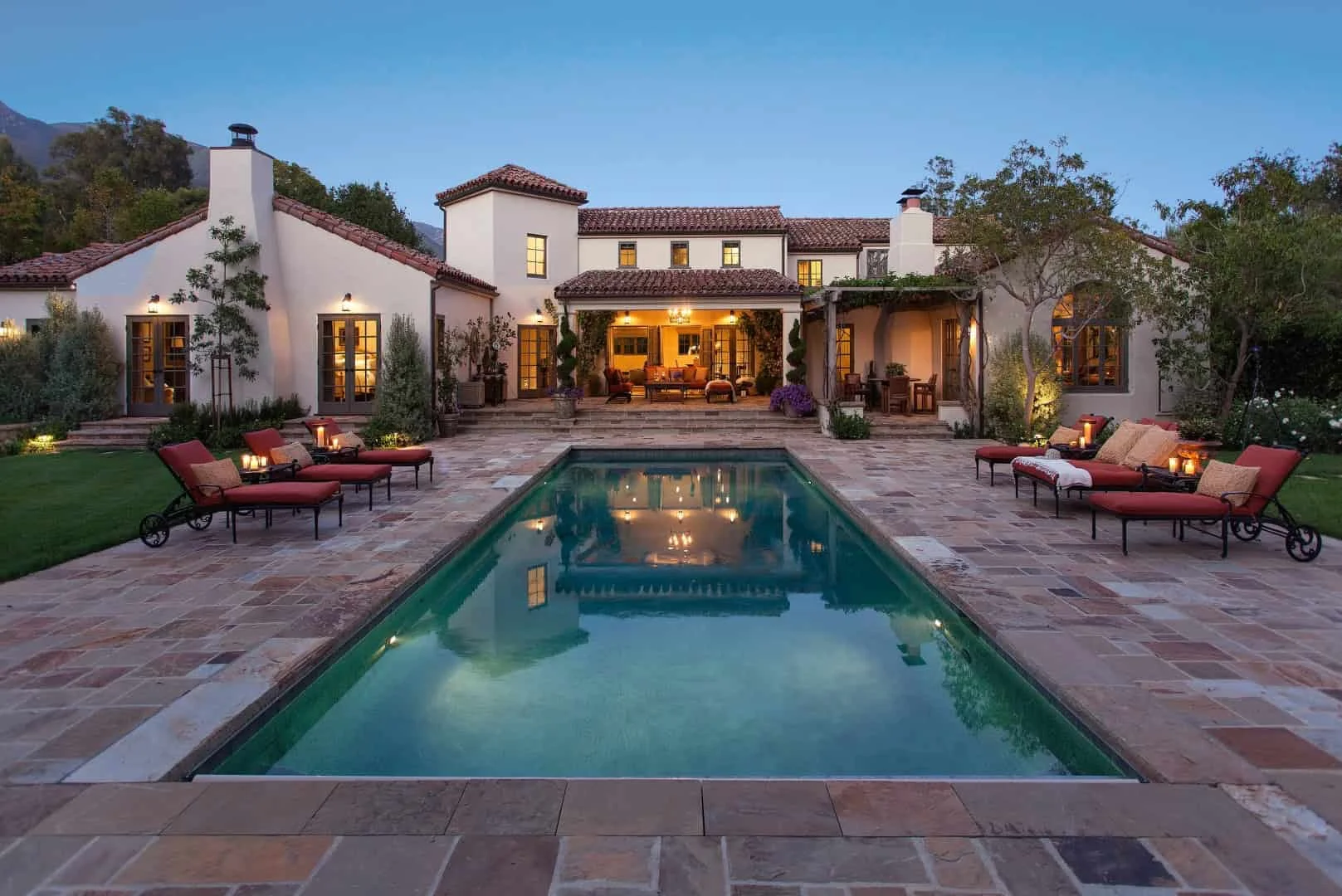 Proyectos clásicos de piscinas mediterráneas