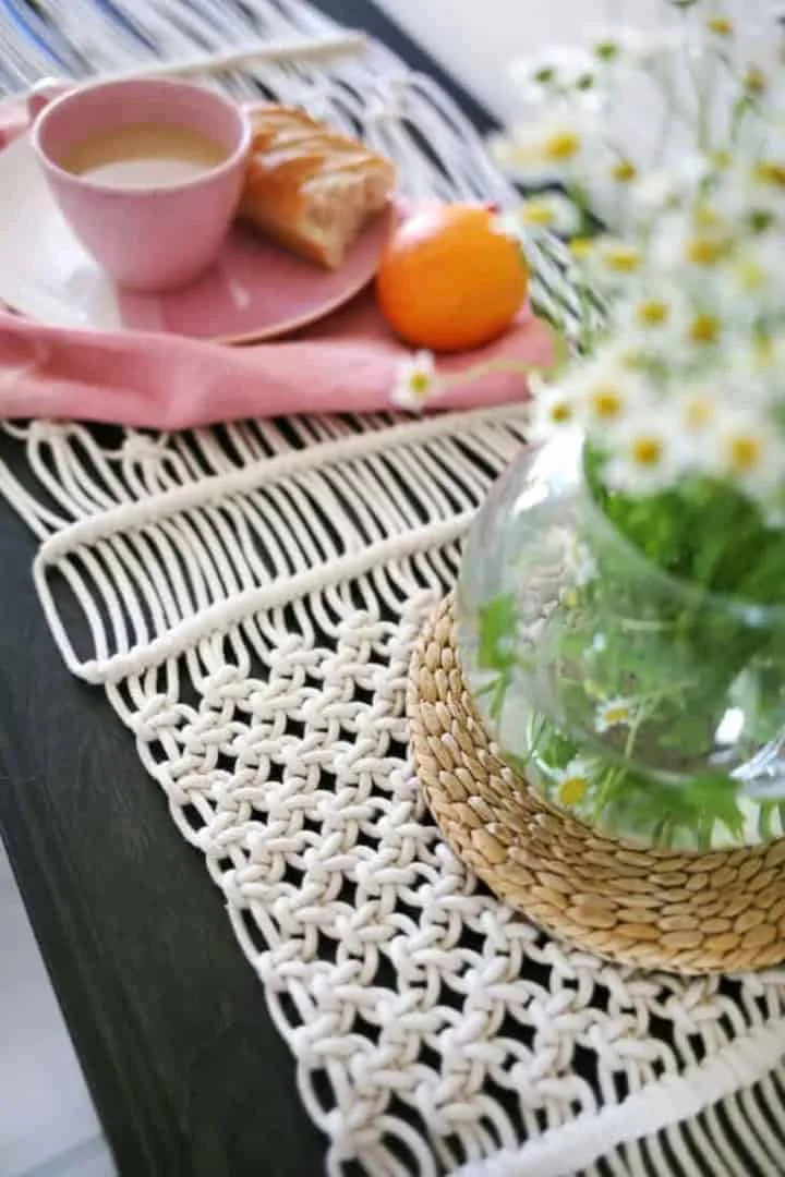 Tapiz DIY de macramé