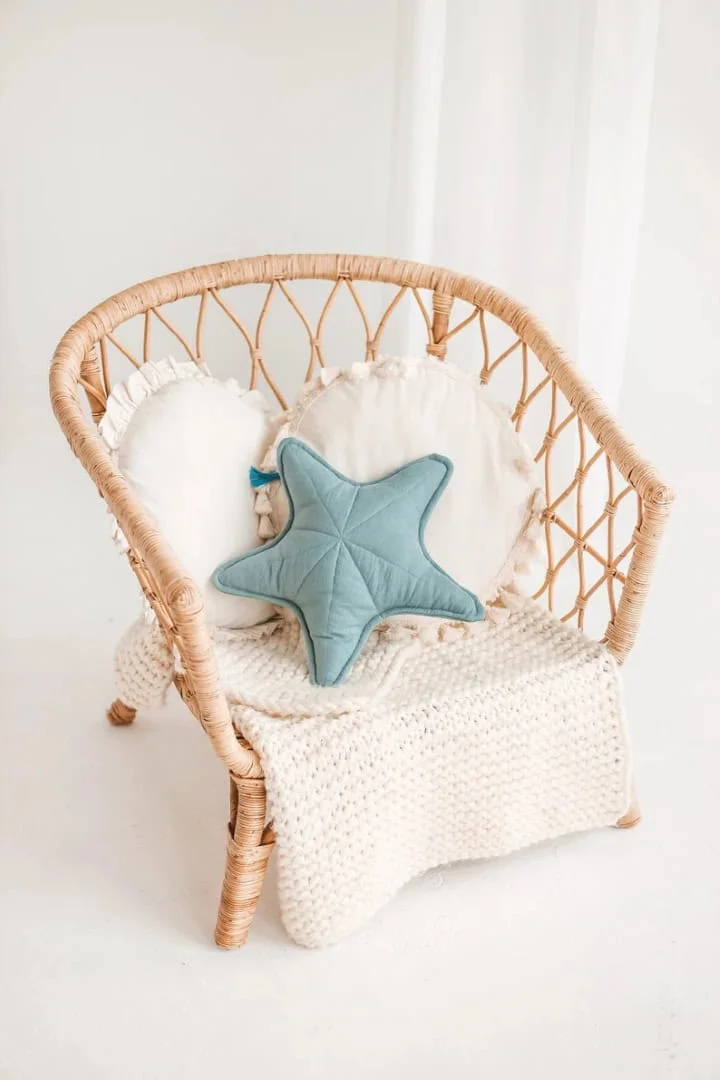 Almohada con pez estrella