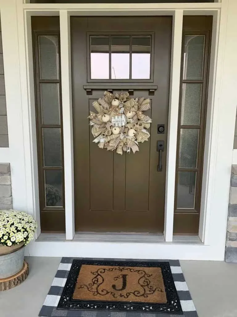 Enjoying Your DIY Fall Wreath All Season Long