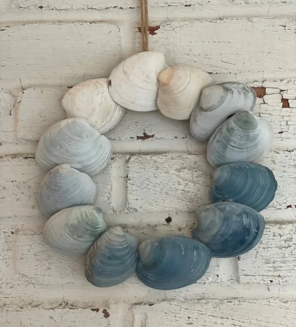 10. Guirnaldas con gradiente de conchas