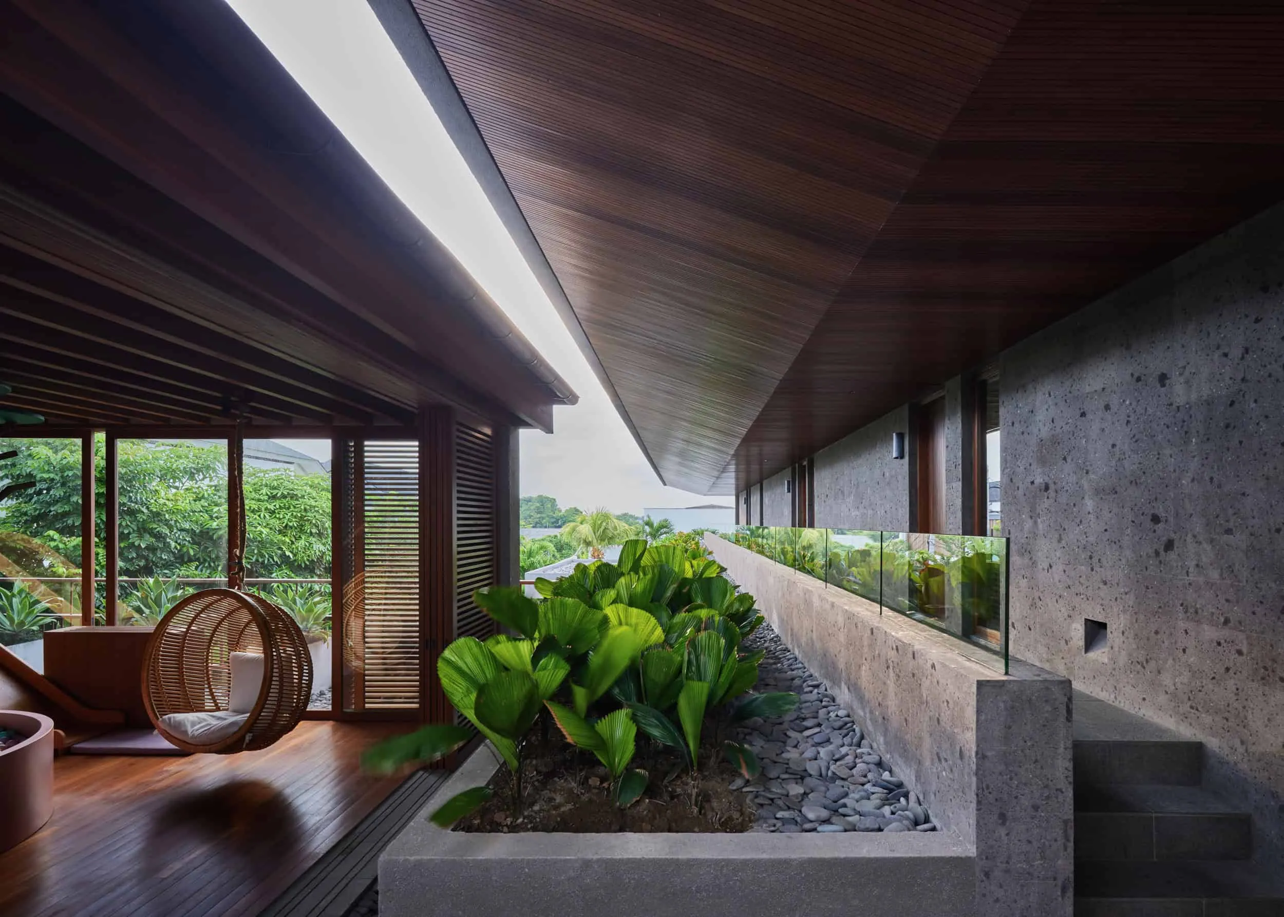 亚历克西斯·多尔尼尔展示‘自由鸟项目’:巴厘岛上的日式设计与热带现代主义融合