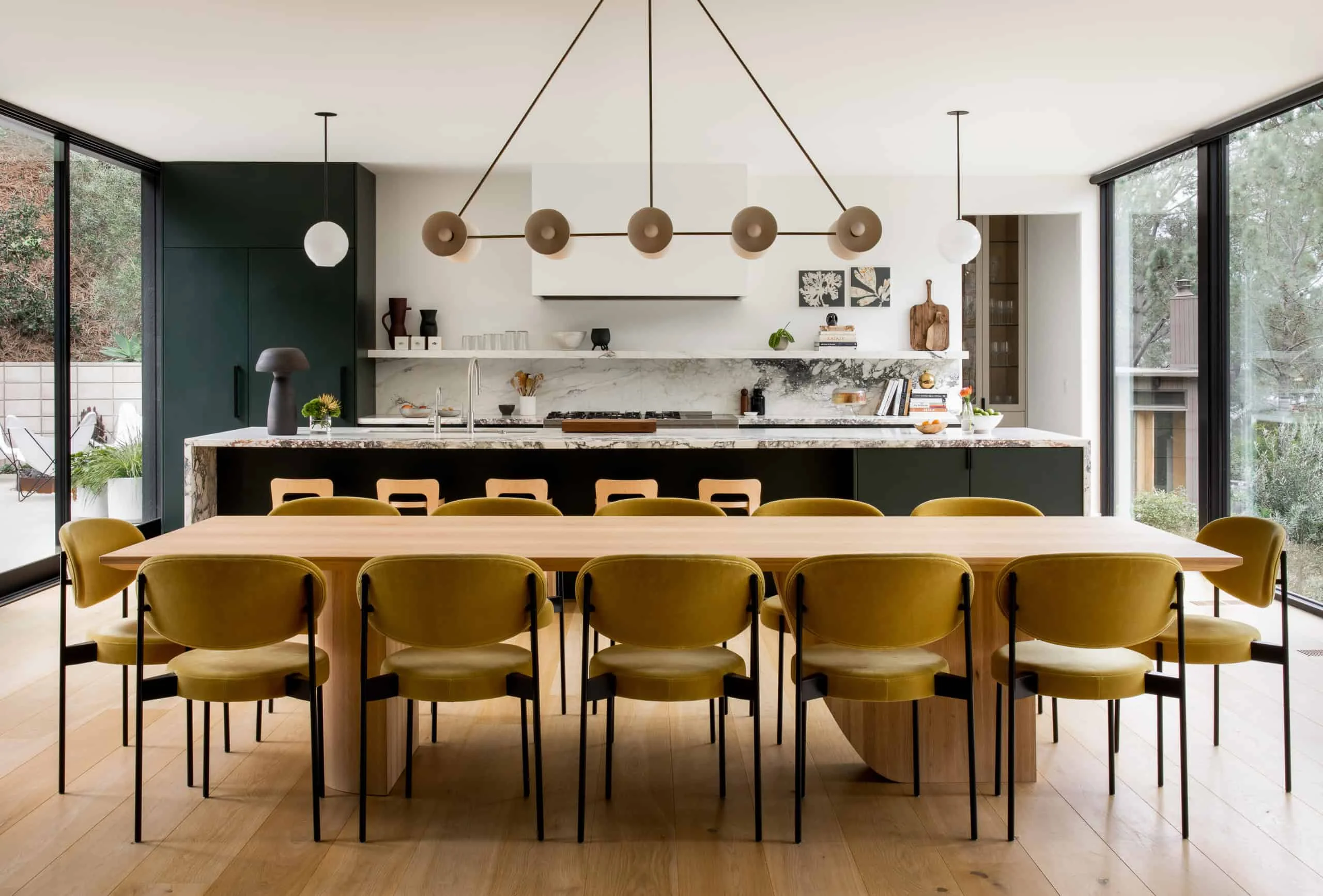 Extending Mid-century Style Beyond the Dining Room