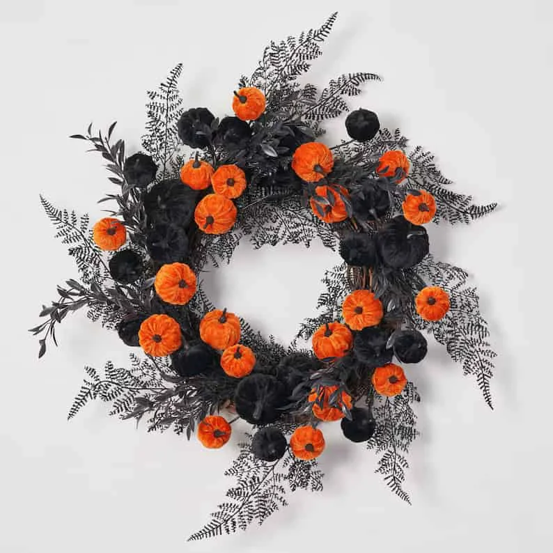 Unleash the Dark Magic with a Halloween Wreath