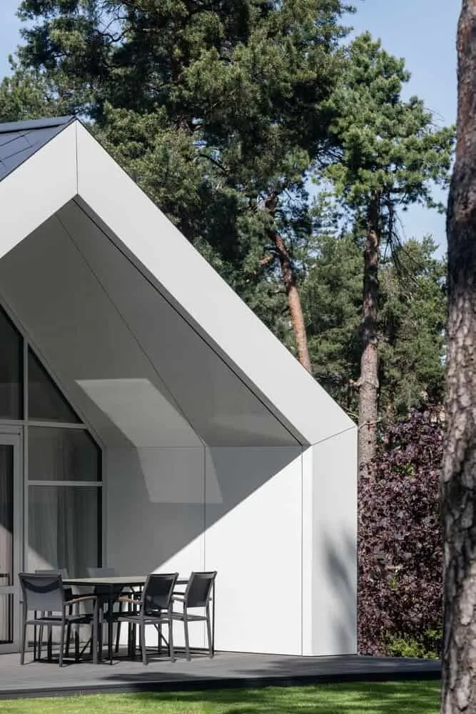 Two-Story House by ArchLAB Studio: Cozy Retreat Amidst Pine Forests in Vilnius