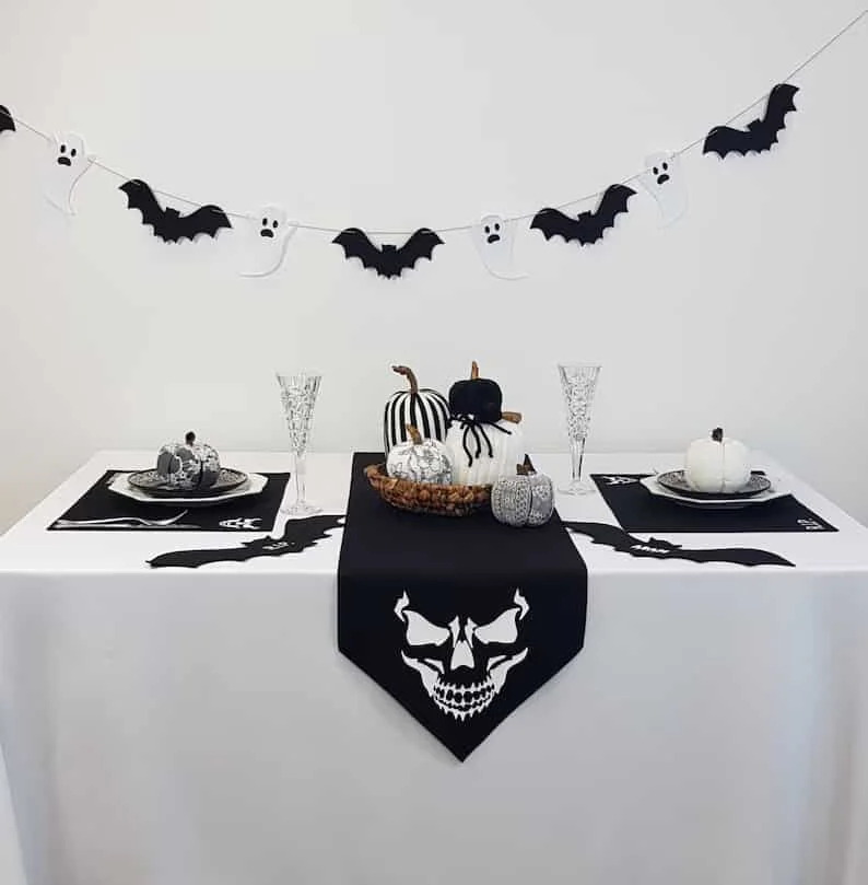 Incorporating Halloween Pillows and Other Decor