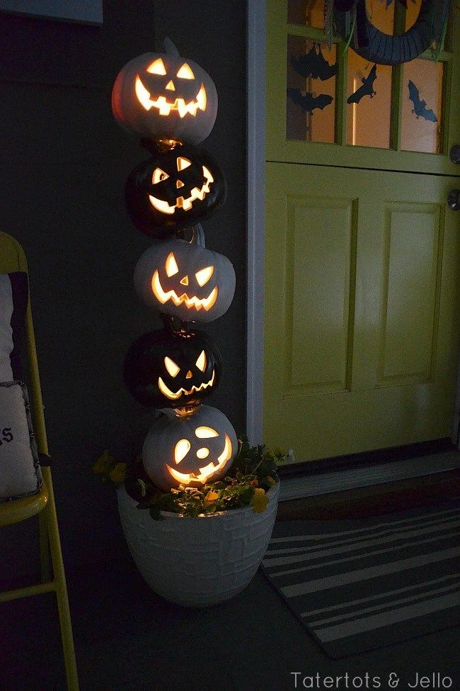 Un saludo aterrador: letreros DIY para Halloween