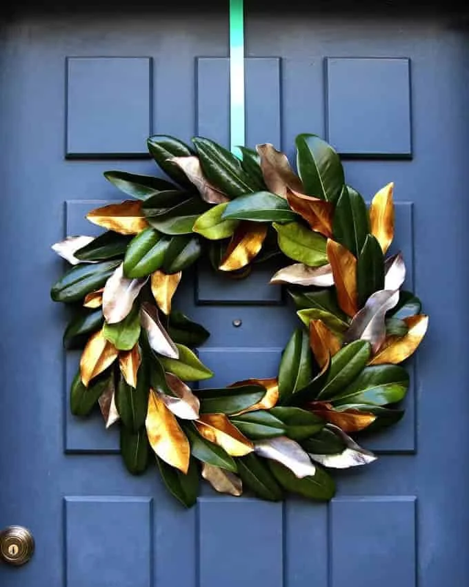 Ramo hecho con magnolia