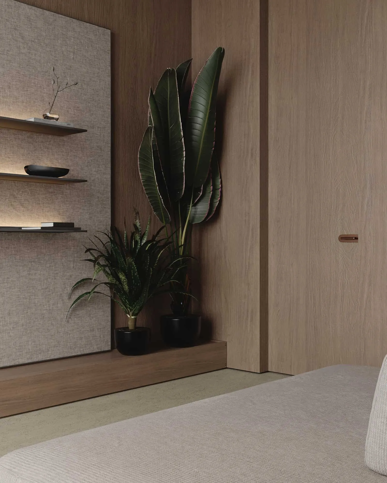 阿拉木图 Kvadrat 建筑师的公寓设计：现代生活的放松内饰