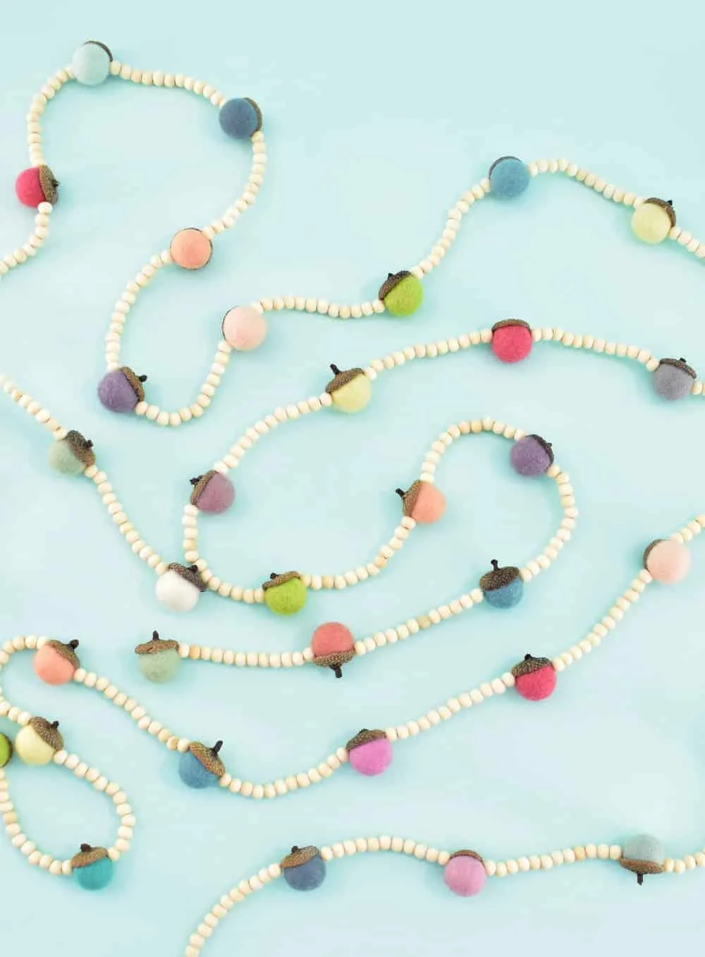 Usando la naturaleza para crear garras rústicas de otoño