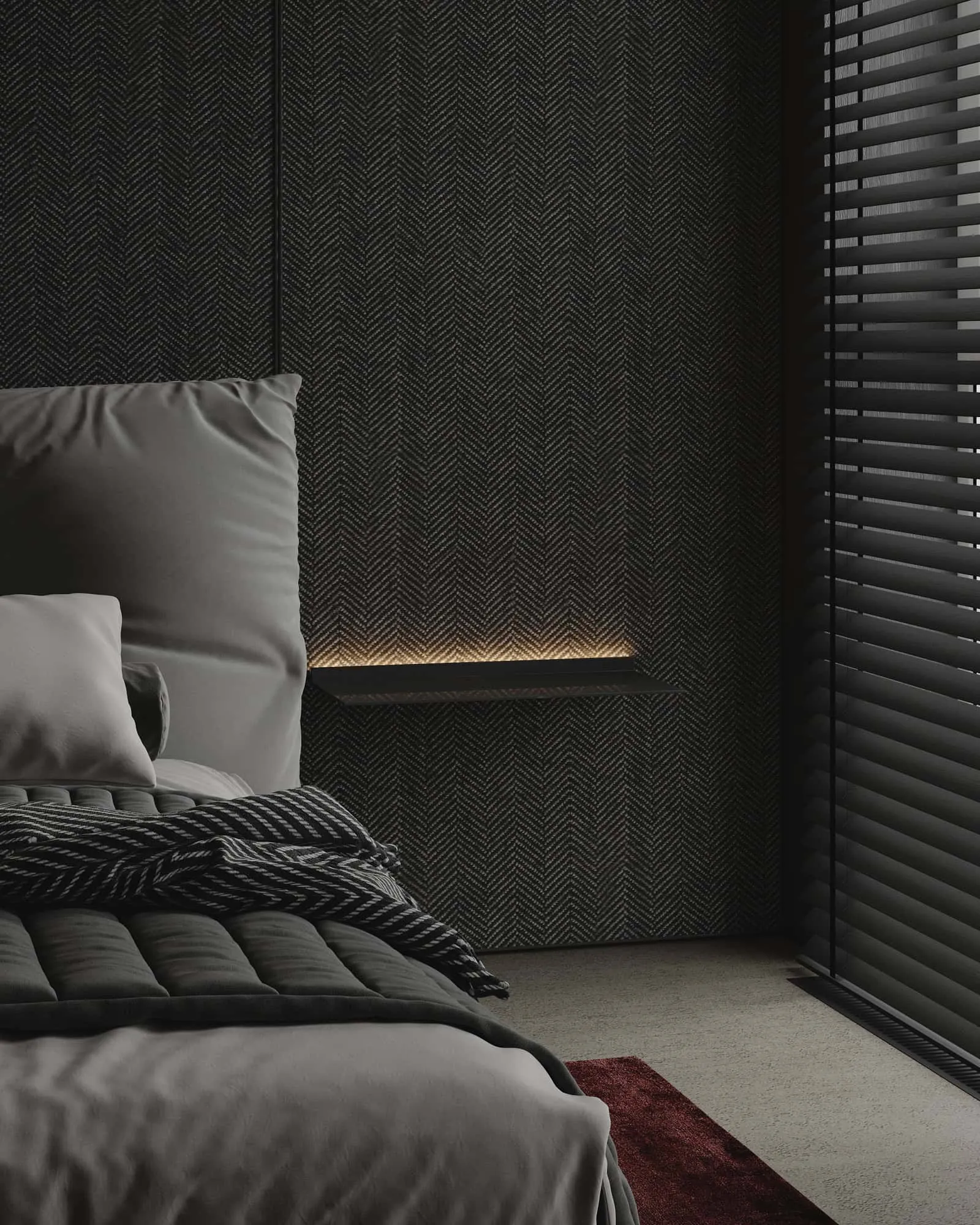 阿拉木图 Kvadrat 建筑师的公寓设计：现代生活的放松内饰