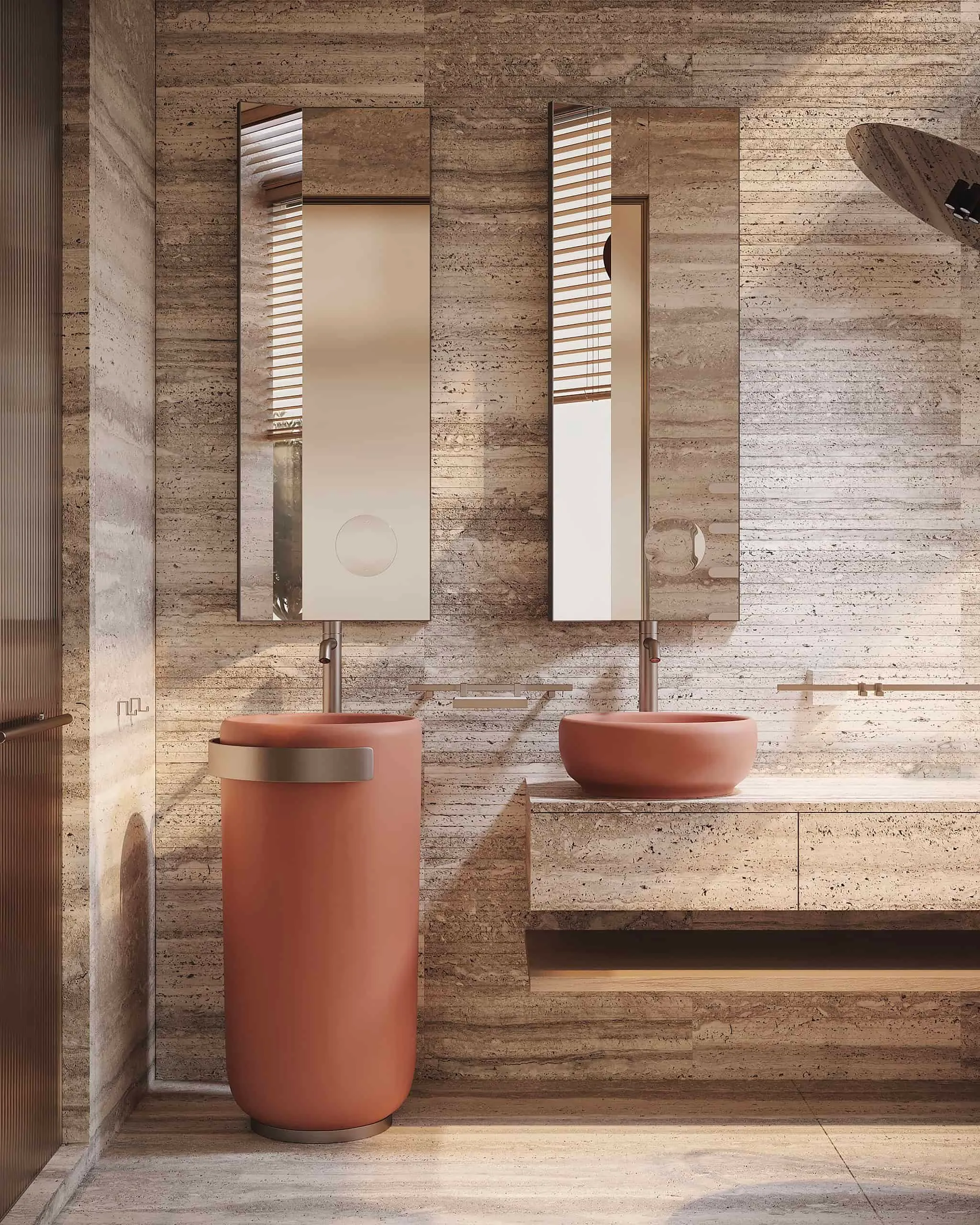 莫斯科Kerimov Architects设计的两层公寓：温暖极简主义研究