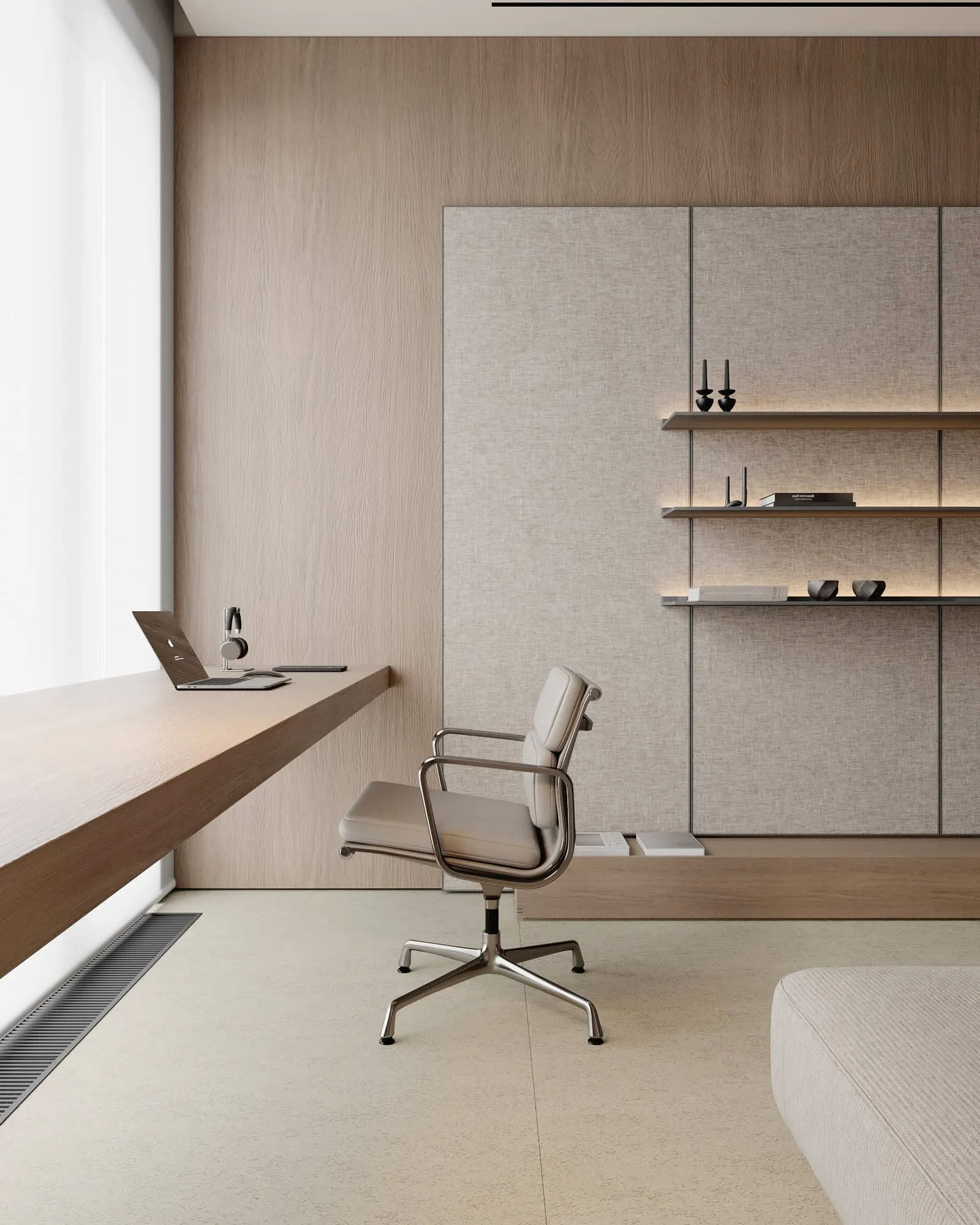 阿拉木图 Kvadrat 建筑师的公寓设计：现代生活的放松内饰