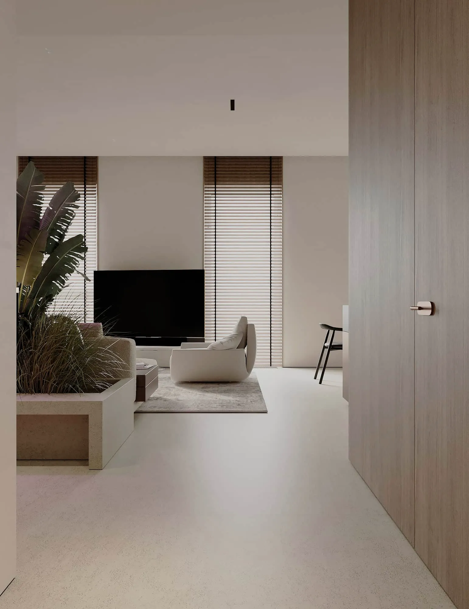 阿拉木图 Kvadrat 建筑师的公寓设计：现代生活的放松内饰