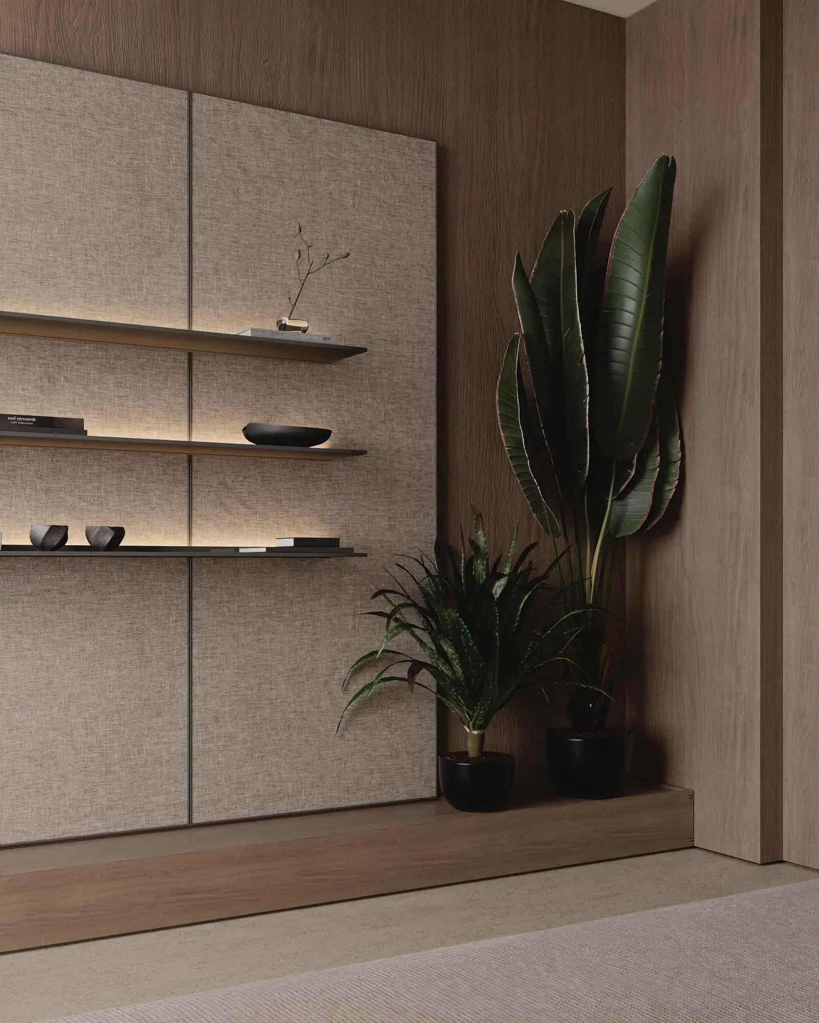 阿拉木图 Kvadrat 建筑师的公寓设计：现代生活的放松内饰